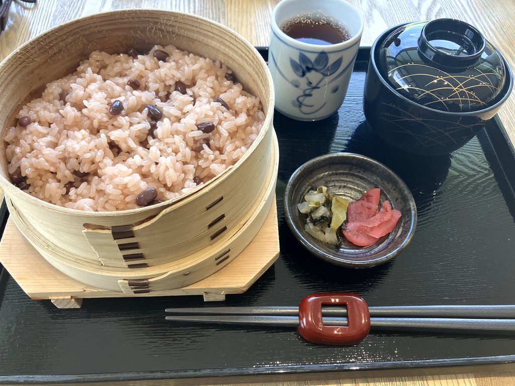 ミュージアムレストランの赤飯
