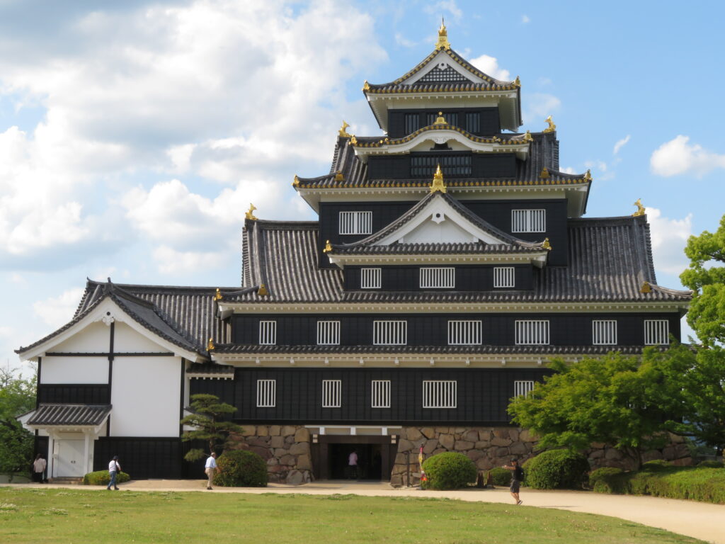 岡山城レビュー記事内の画像1枚目