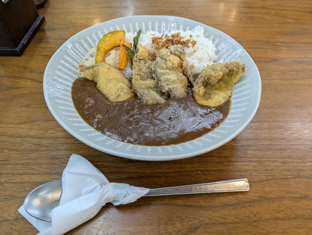 レストランもりの風の別子ししカツカレー